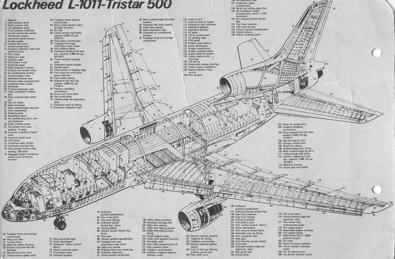aircraft design Why is the nacelle outlet of the tail engine of the L