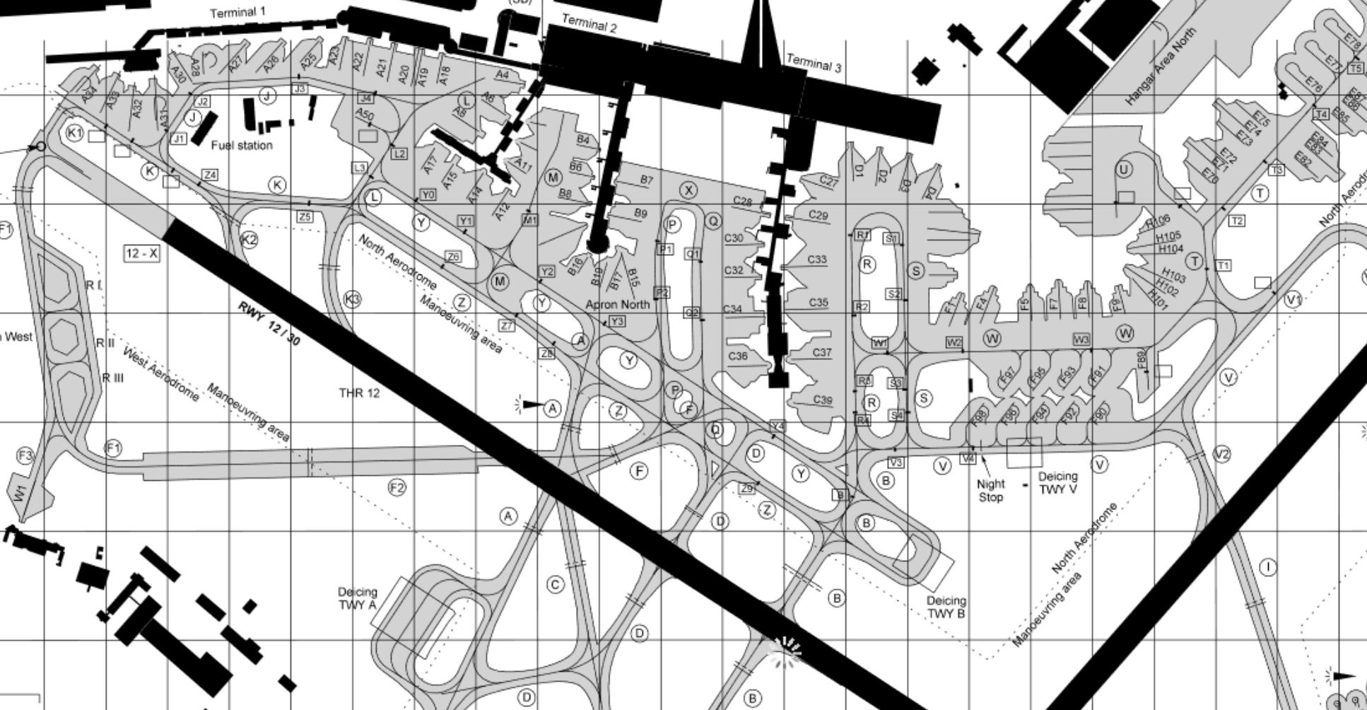 air traffic control How does ATC direct aircraft on ground from the