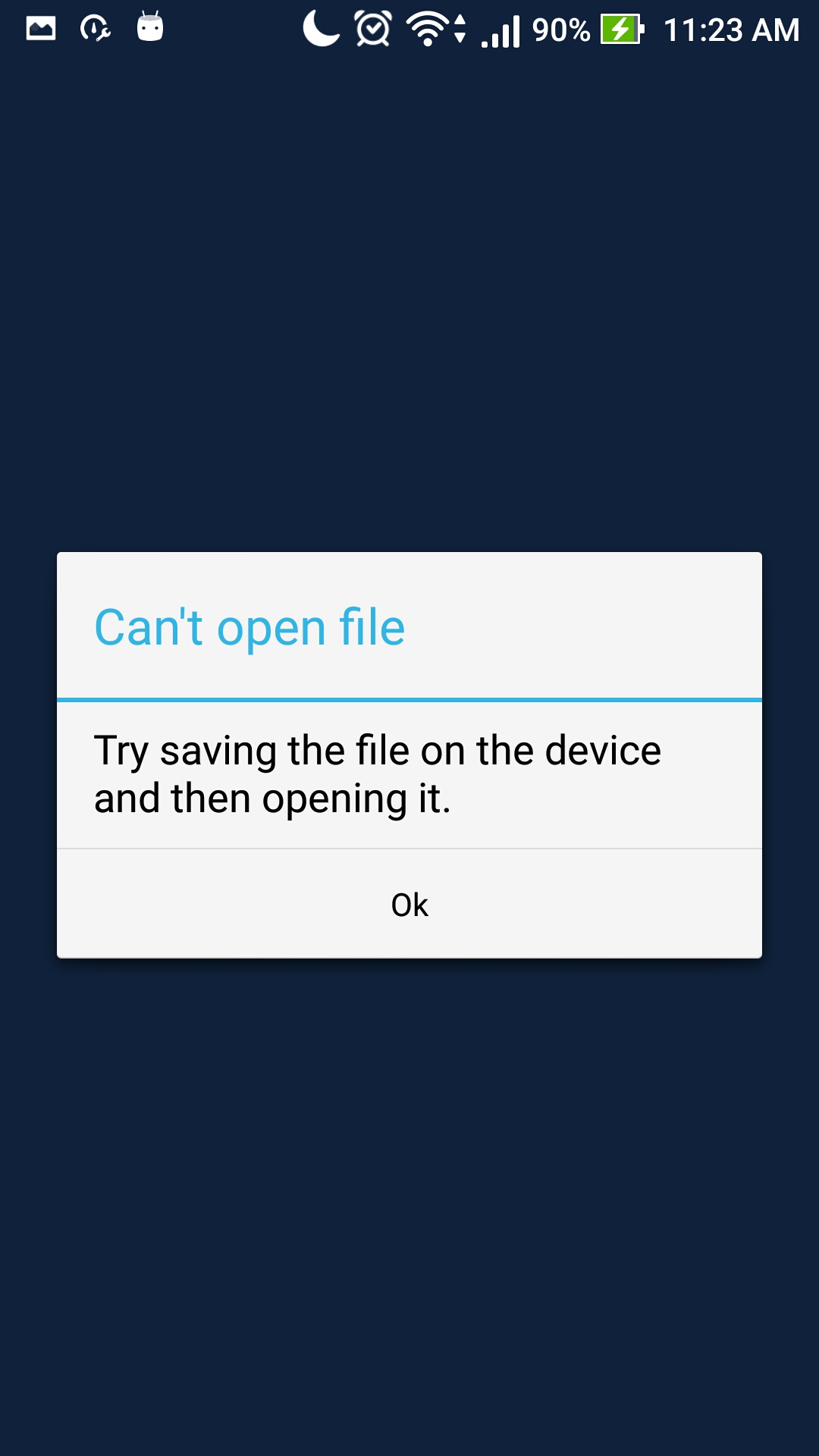 Download and open files to external storage android Stack Overflow