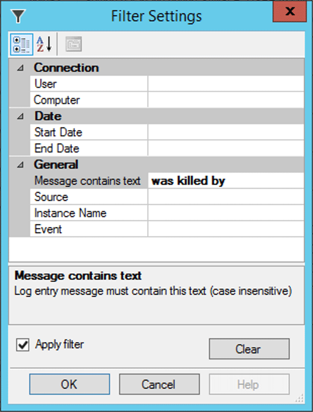 sql server “Cannot continue the execution because the session is in