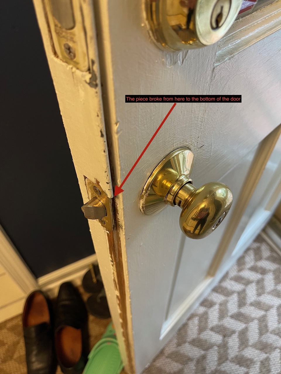 doors What type of weatherstripping has two mating metal strips