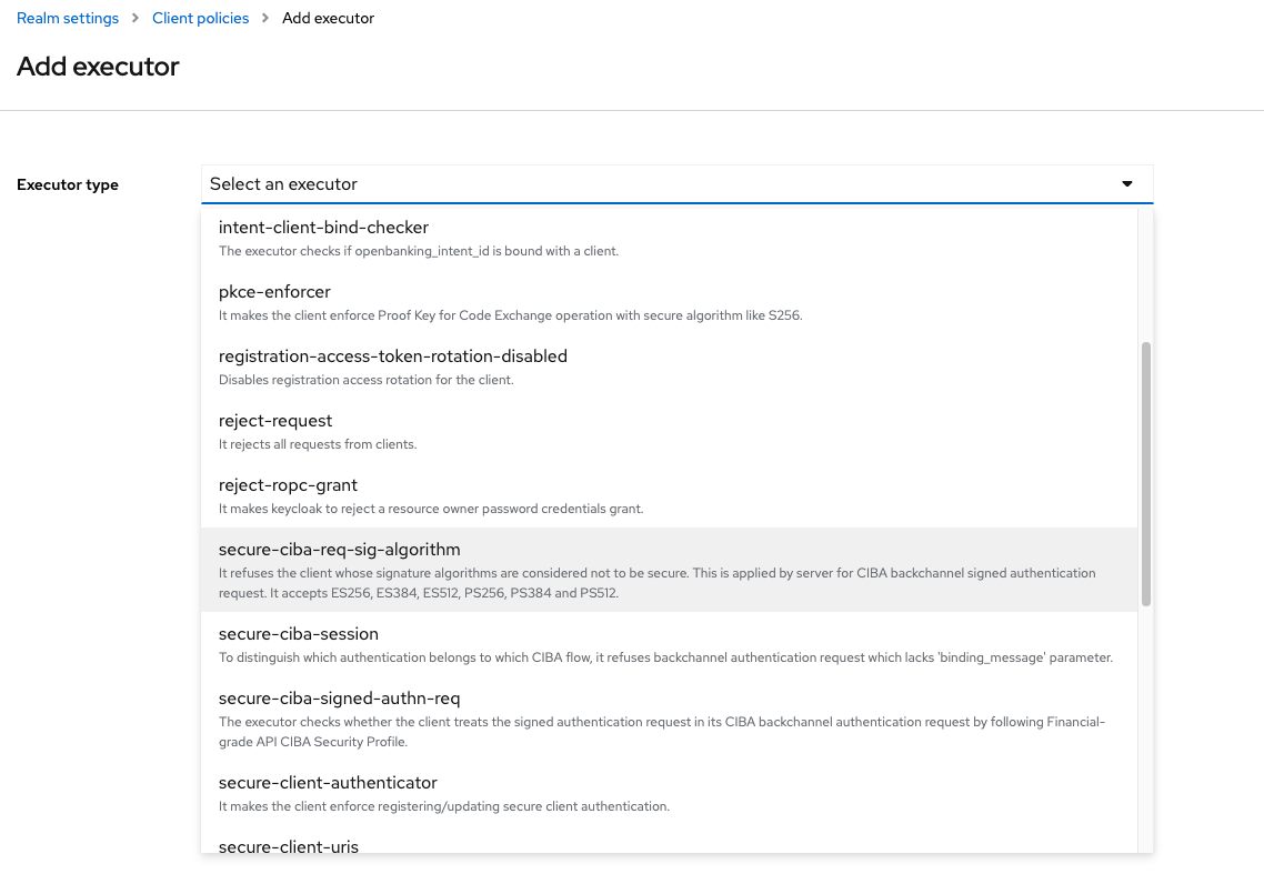 openid connect How to find secretrotation executor in keycloak