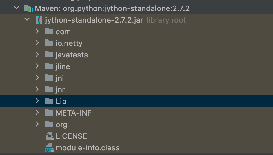 java Jythonstandalone 2.7.2 ImportError No module named os in at
