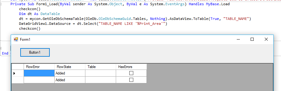 datatable select with dataview and excel Stack Overflow