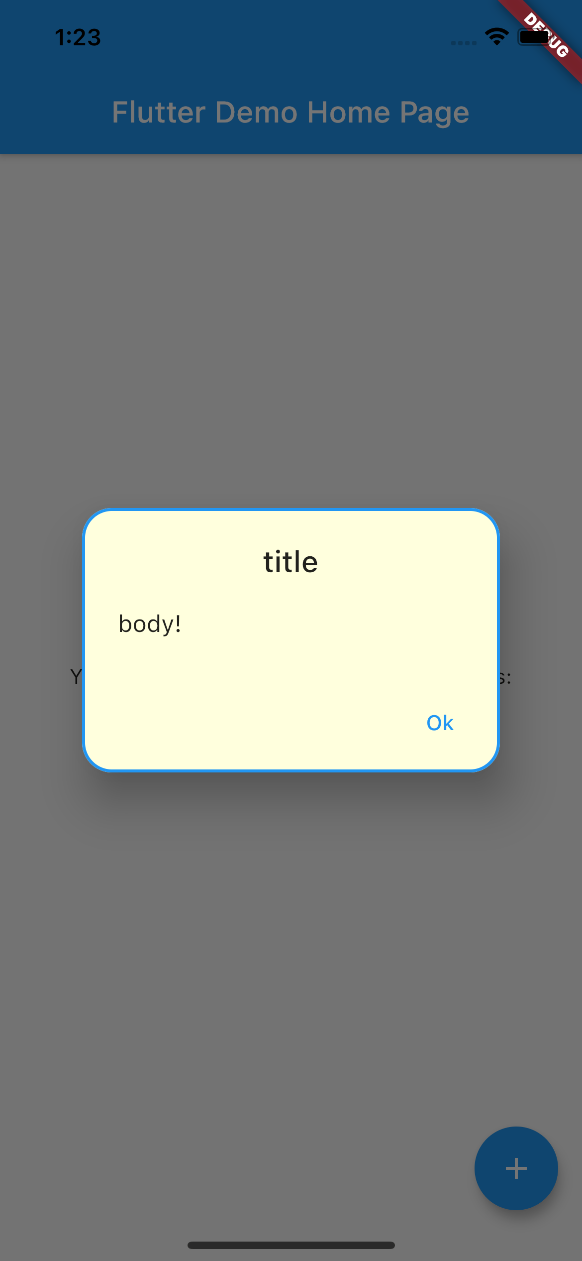 Flutter Flutter Floating Action Button issue in opening SimpleDialog