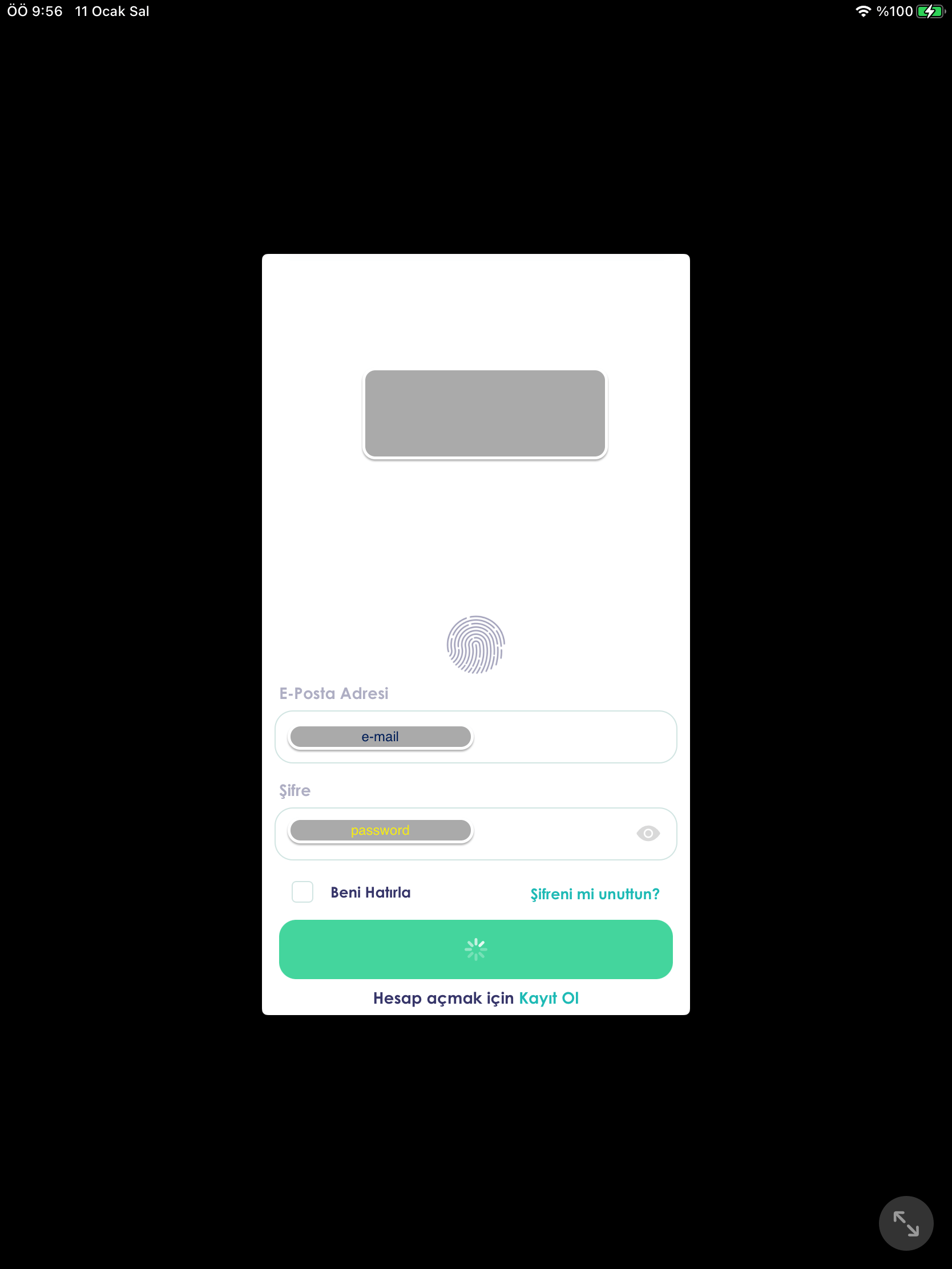 reactjs ReactNative icon at the right side of TextInput