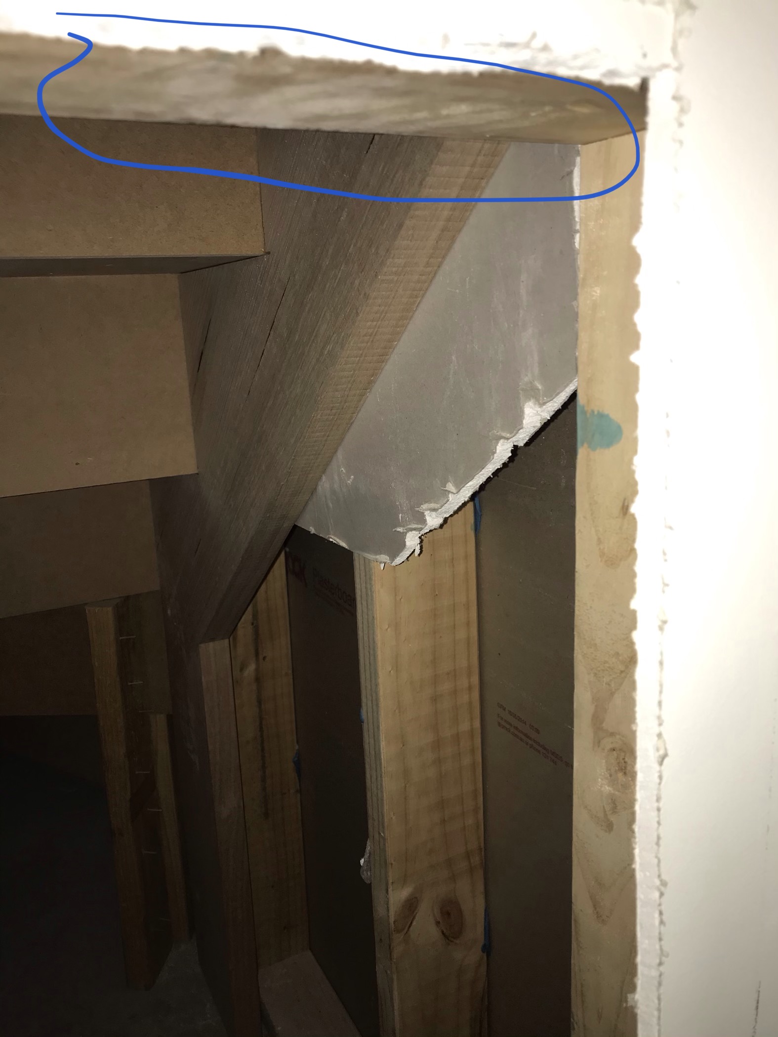 structural Remove support under the interior stairs Home