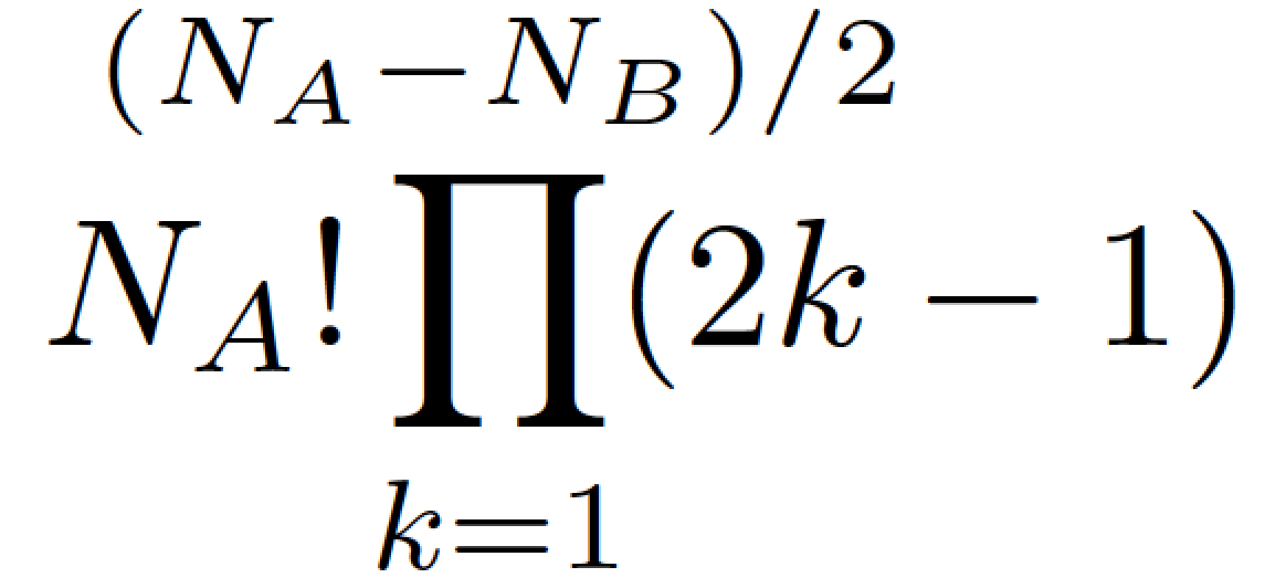 math mode Overrunning superscript in product written in “Pi notation