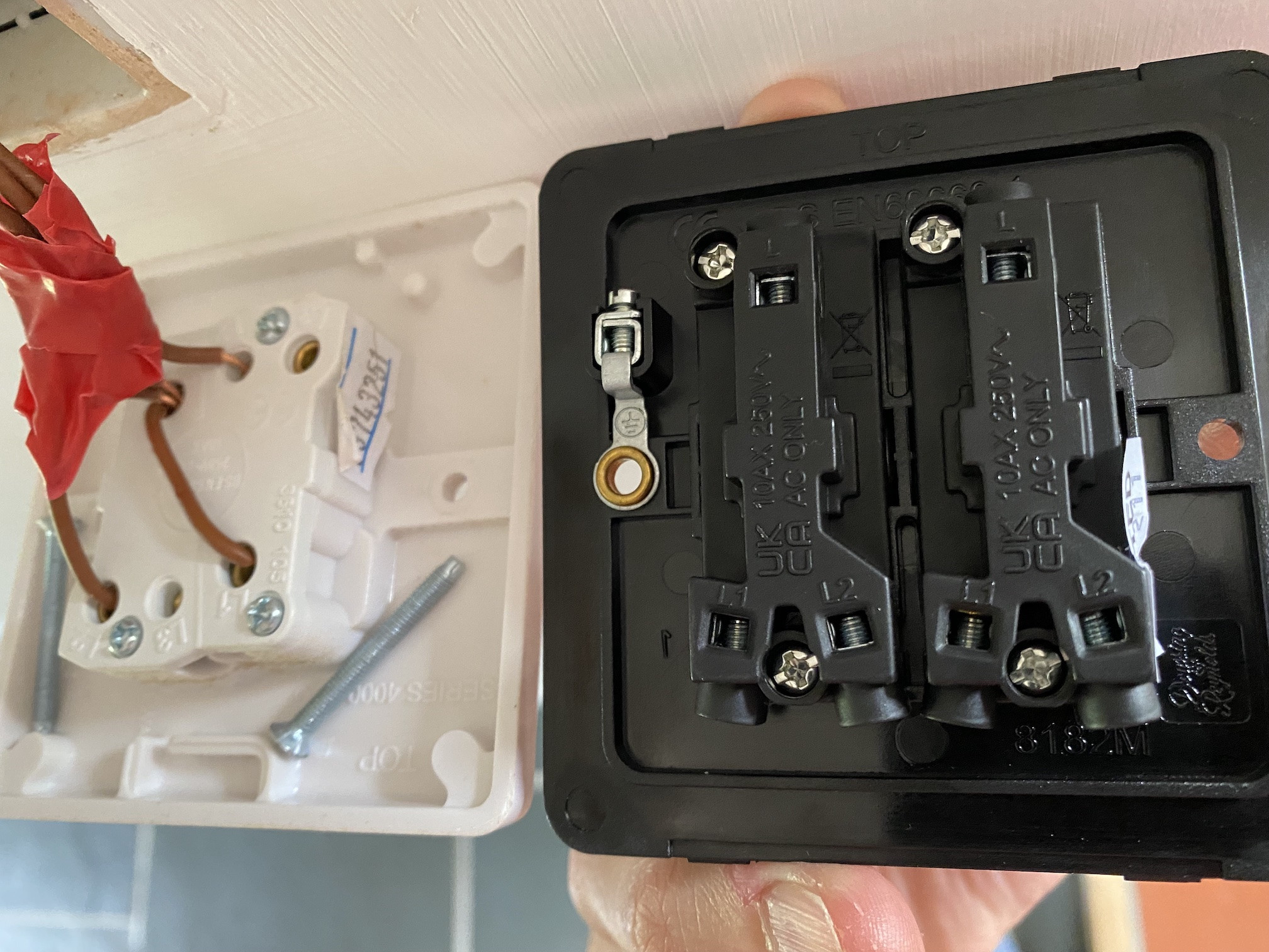 electrical - How to replace a 2-Gang 1-Way Light Switch with a 2-Gang 2