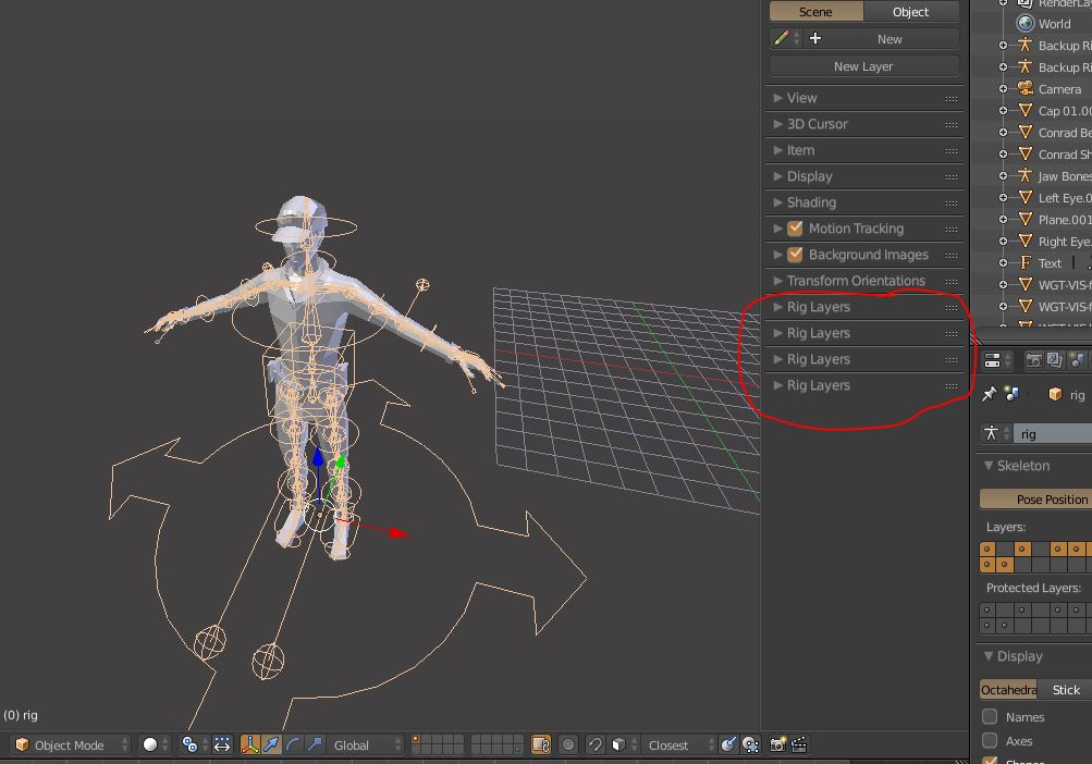 armature Too Many rig layers (Rigify) Blender Stack Exchange