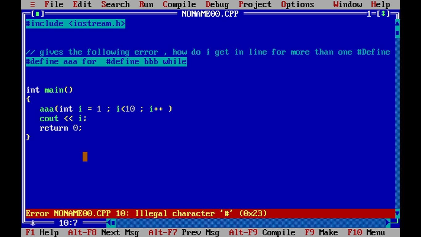 c++ How to write once more define in line Stack Overflow