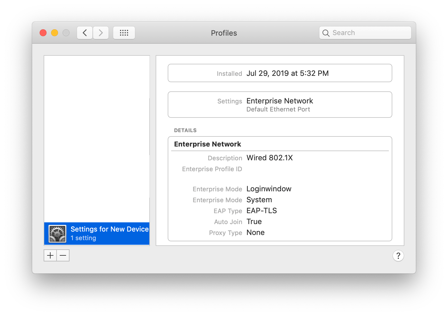 macos - How to connect to 802.1X authentication automatically? - Ask