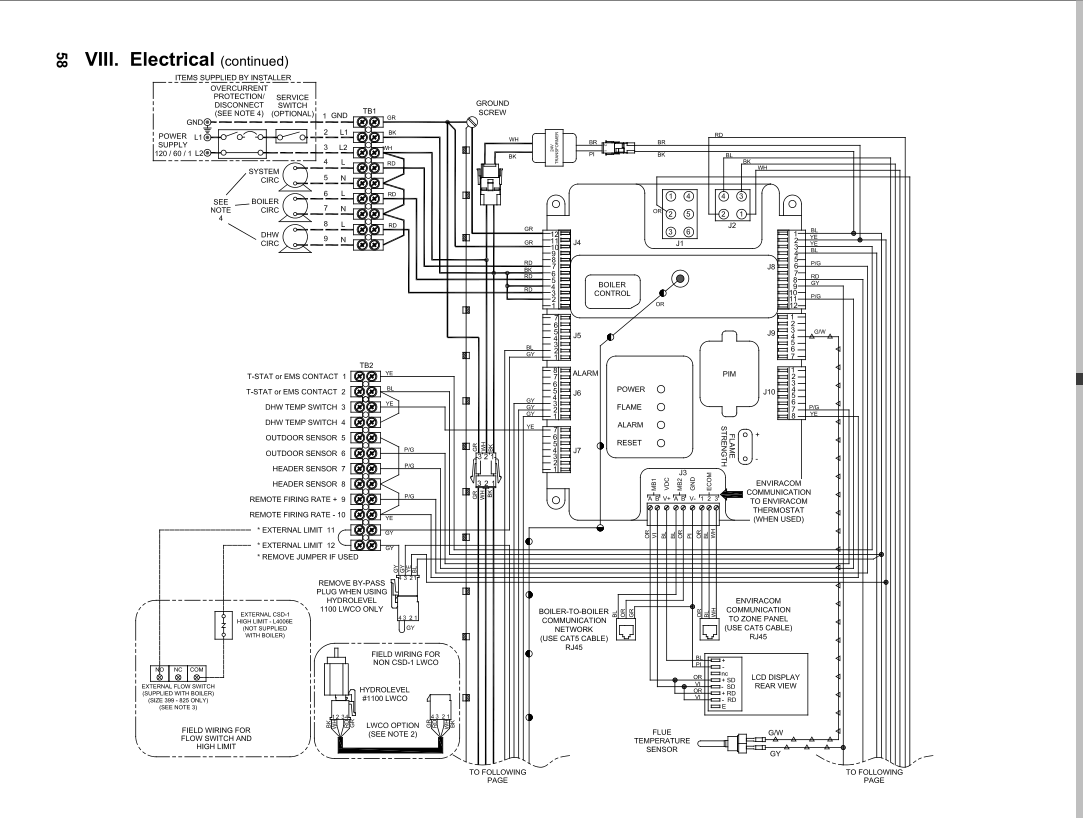 wiring - Thermostat two-wire: heat-only with R+Rh and O/B - Home