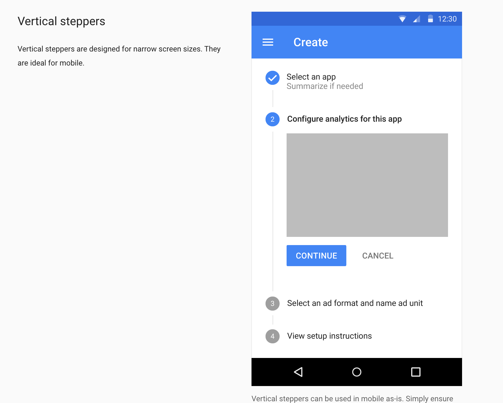 react native - How to use mobile vertical stepper from "@material-ui