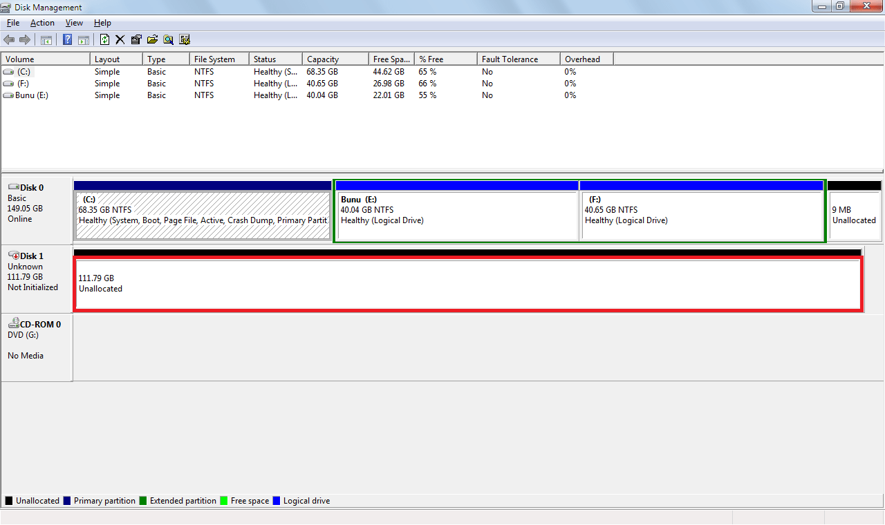 hard drive SSD showing in DiskManagement but not in Window Explorer