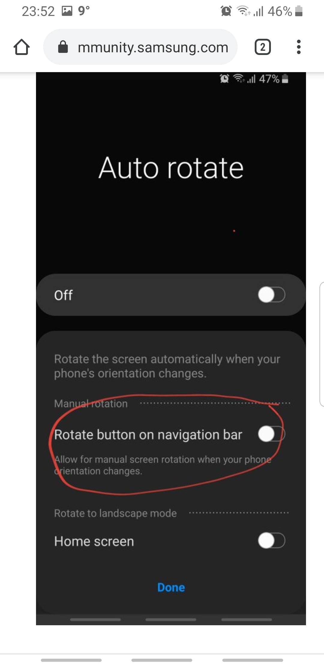 9.0 pie How to Disable Screen Rotation Icon Android Enthusiasts