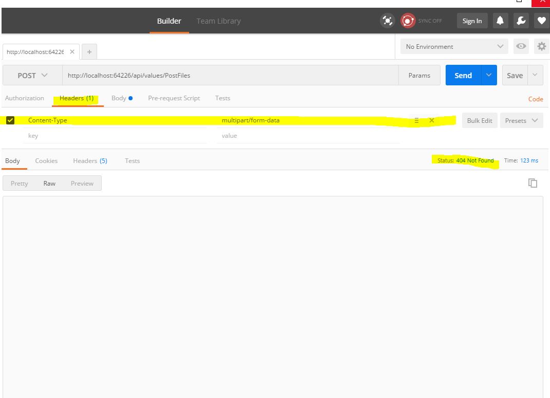 core Accept zip file using postman Stack Overflow
