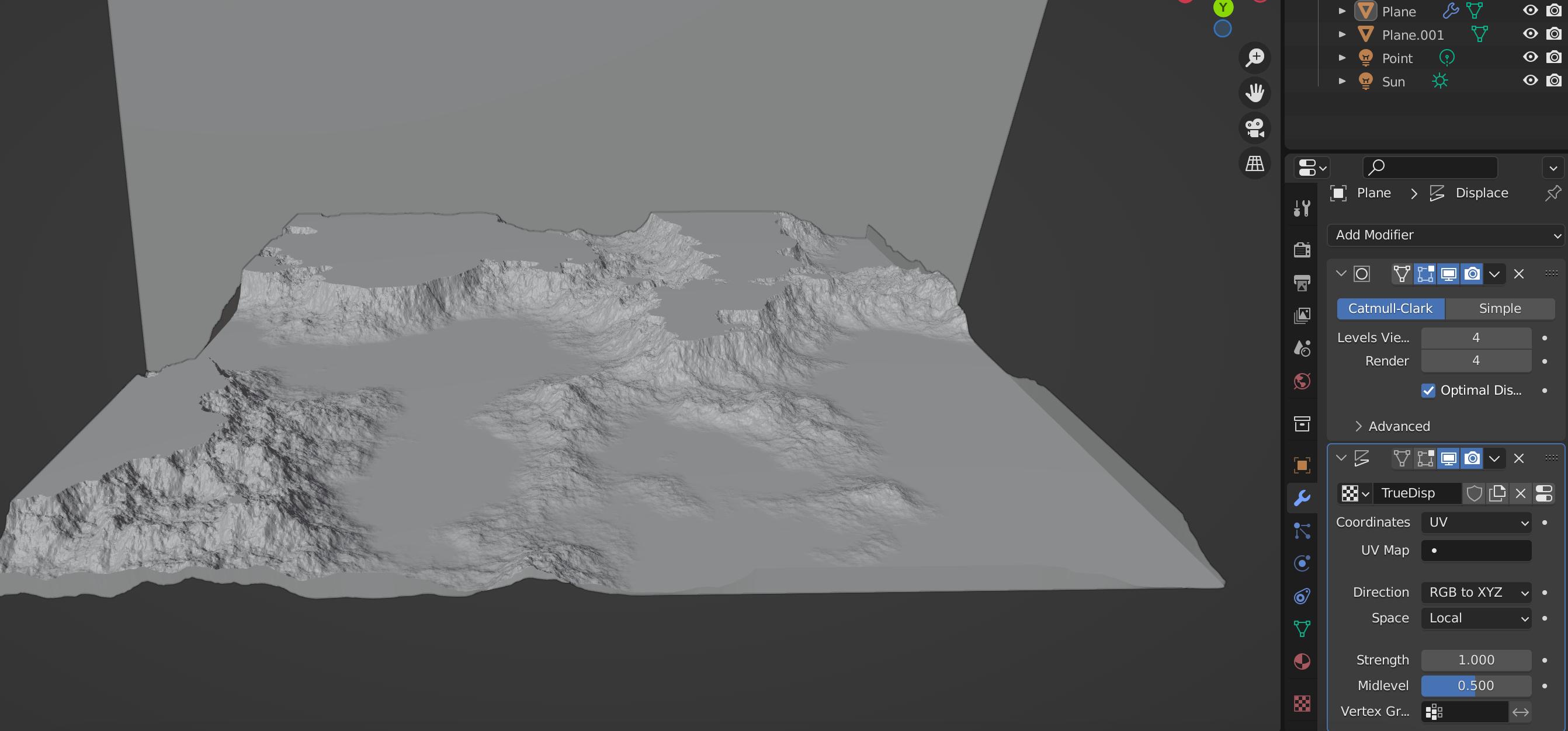 texture baking Trying to bake a displacement into a mesh causes half