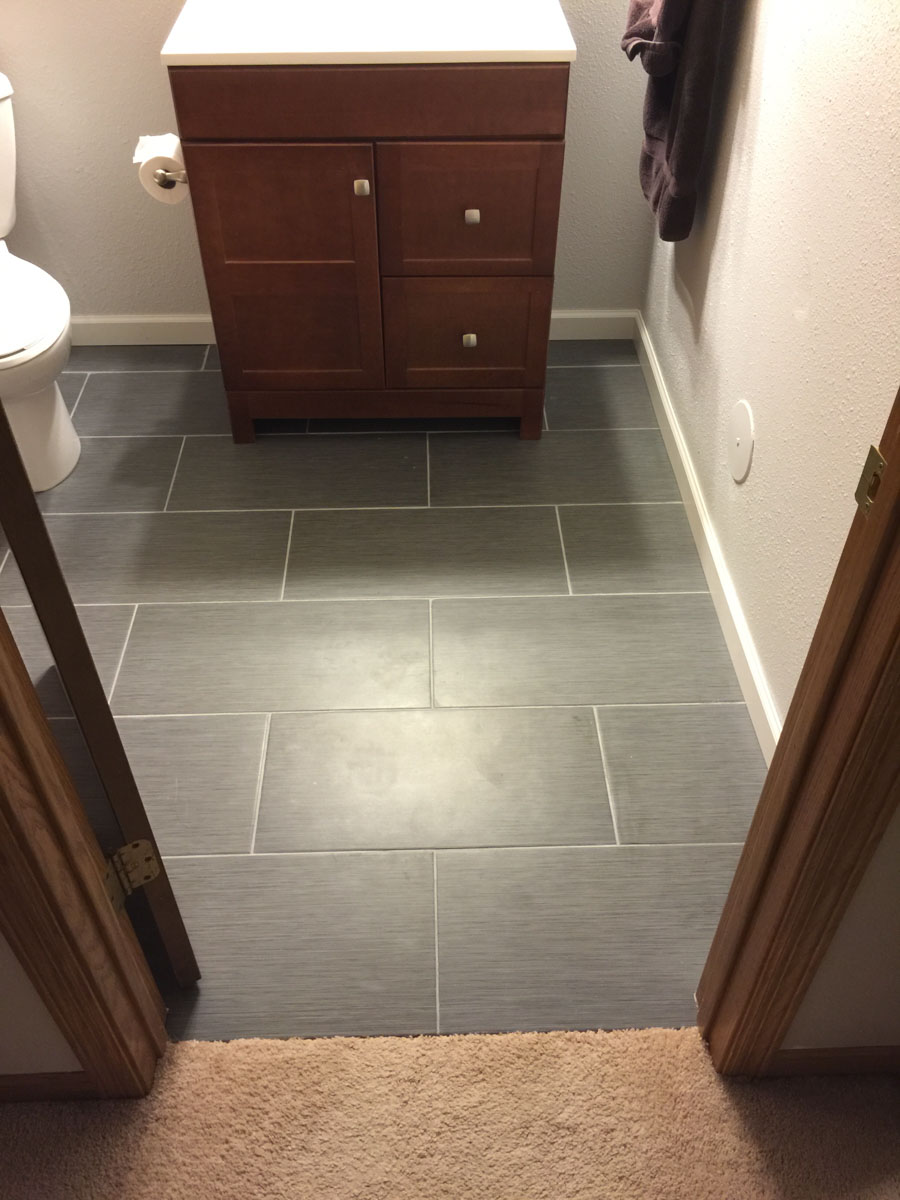 flooring Can I start and stop a tile floor job? Home Improvement