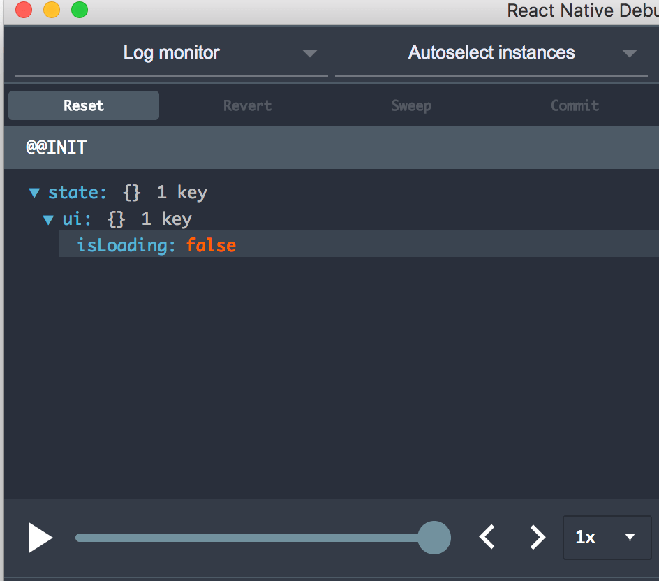 javascript React Native Debugger state undefined Stack