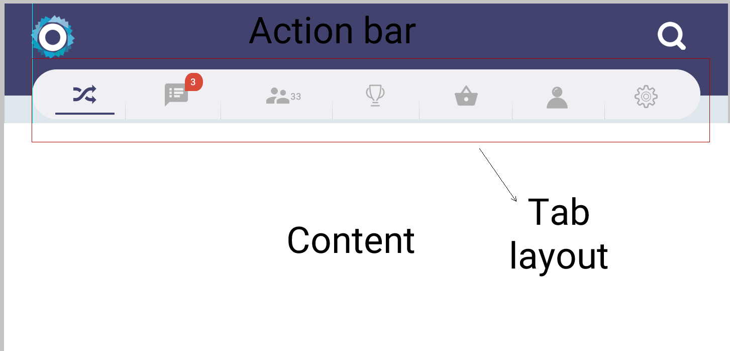How To Create Tab Layout With Rounded Corners In Android Images