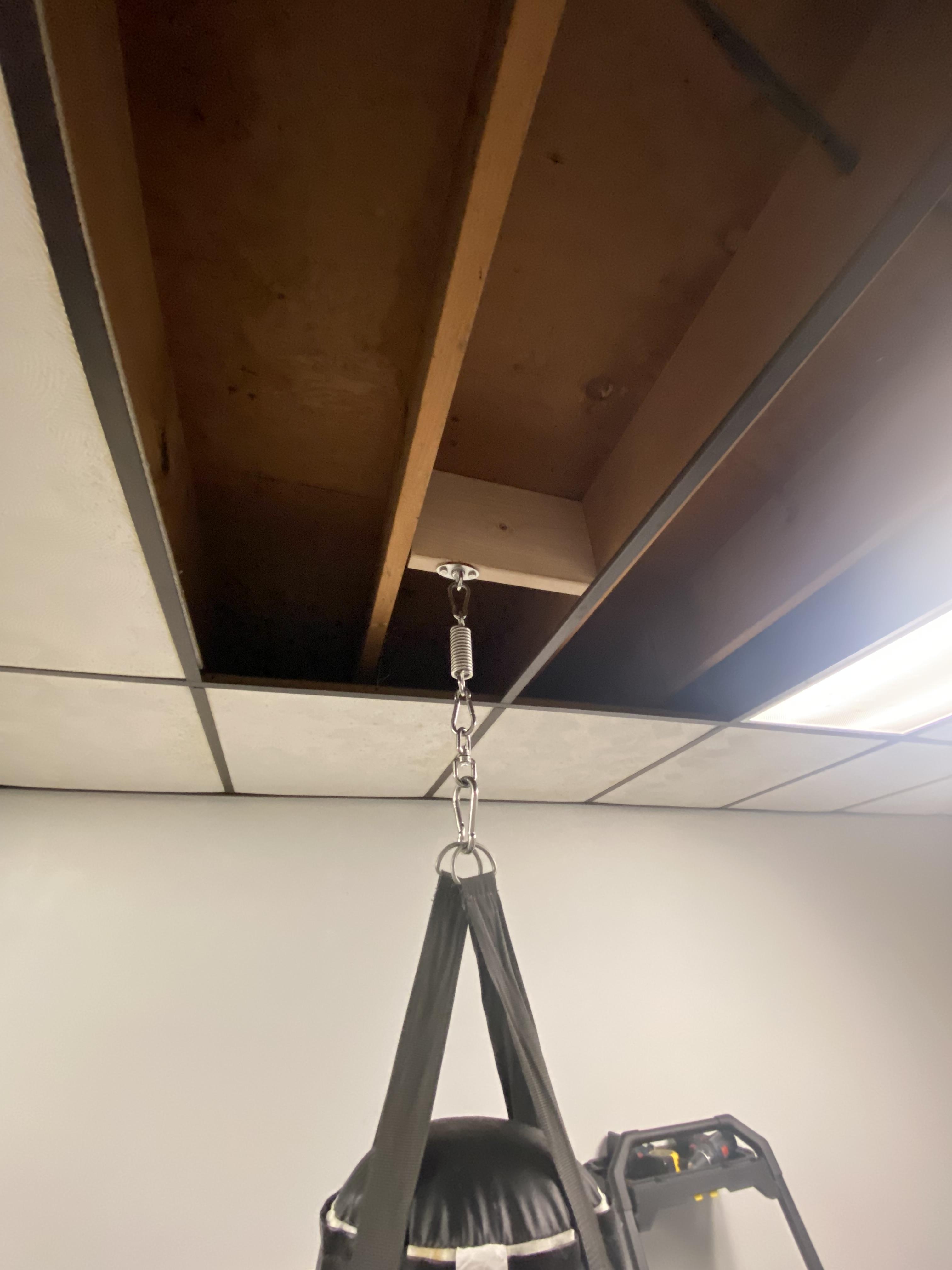 framing Best way to brace joists for punching bag? Home Improvement Stack Exchange