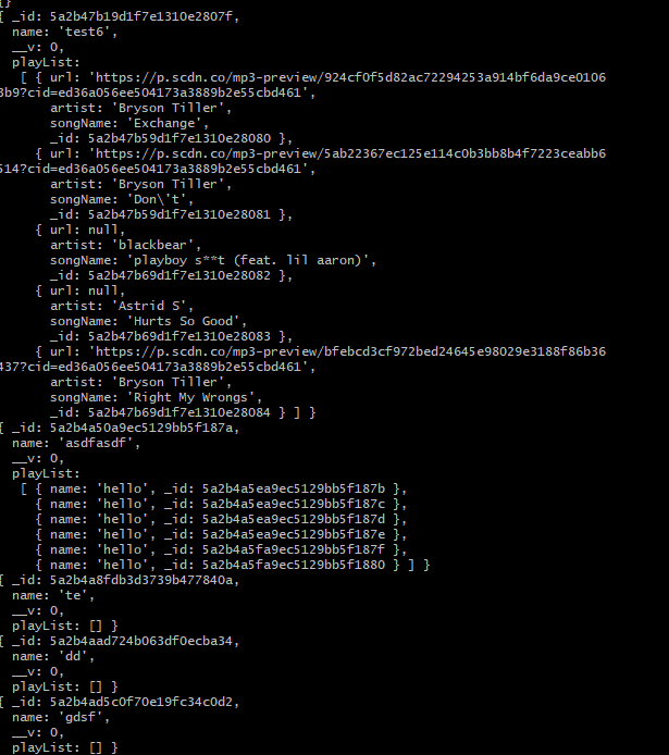 node.js Getting a data from mongodb Stack Overflow
