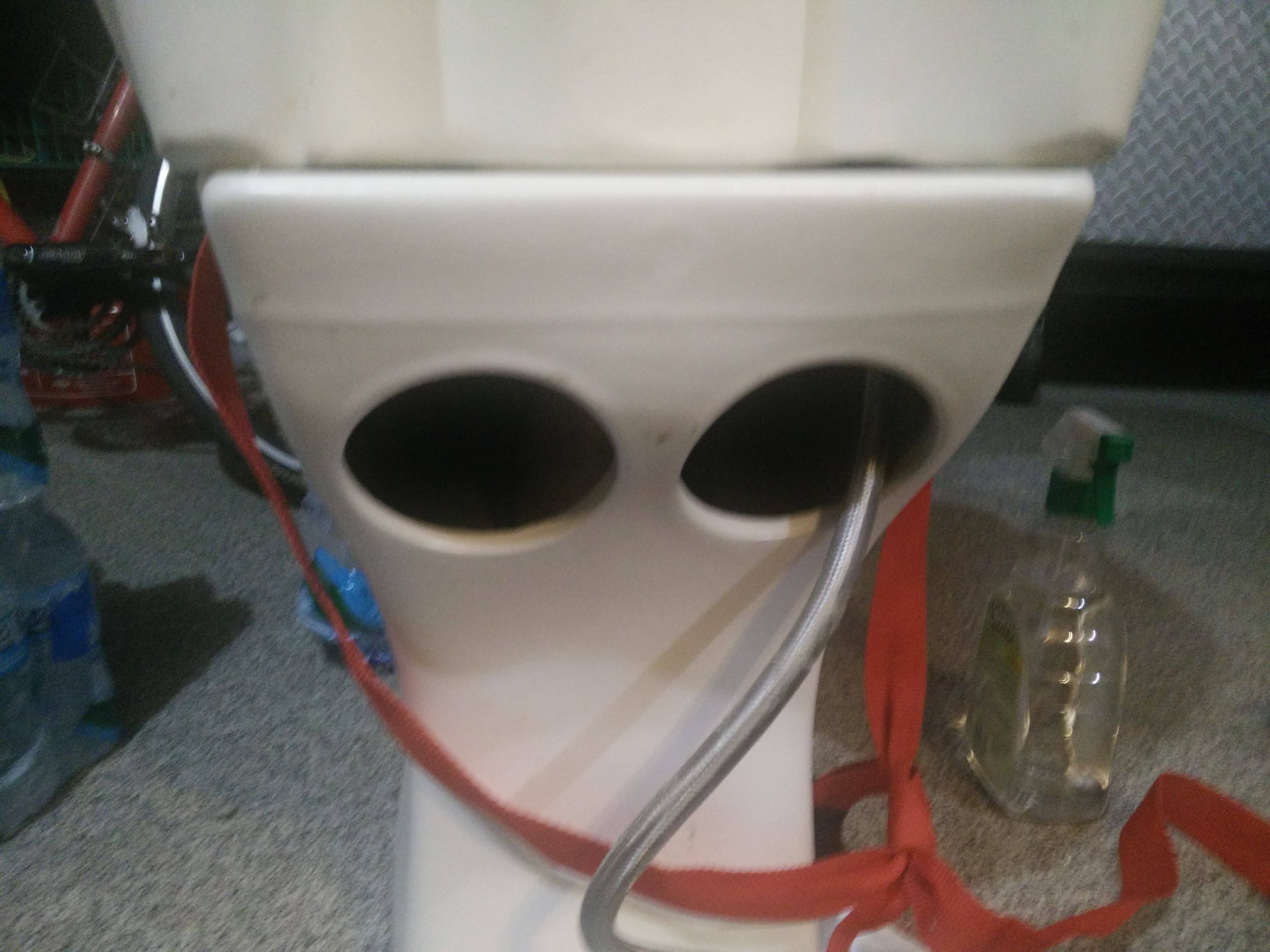 Tighten toilet seat with nut in tough spot Home Improvement Stack