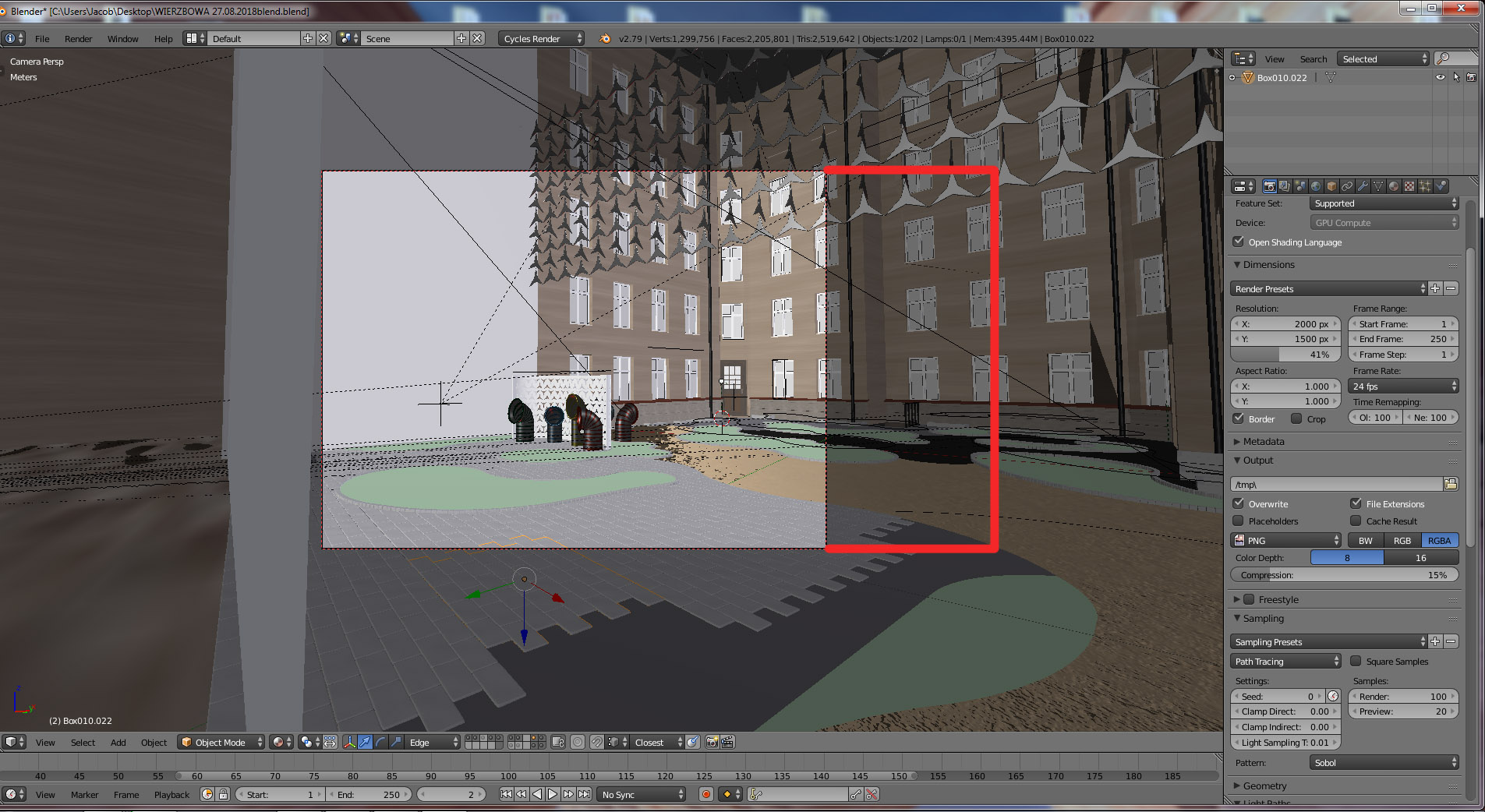 rendering Render dimensions Blender Stack Exchange