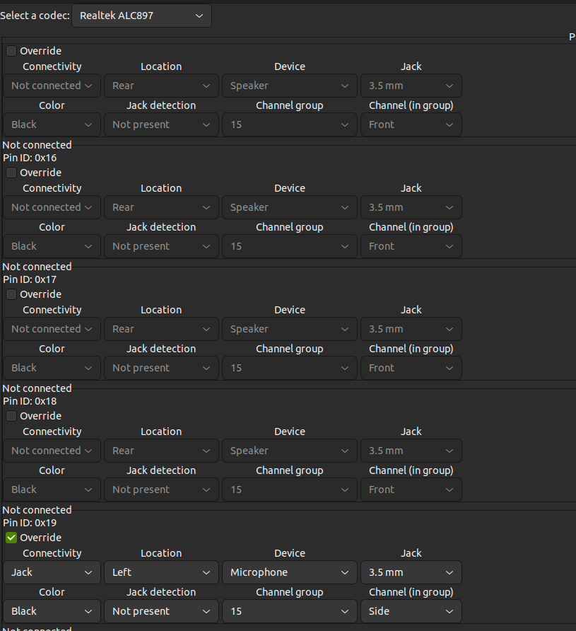 pulseaudio Headset microphone not working on Ubuntu 23.04 with ALC897