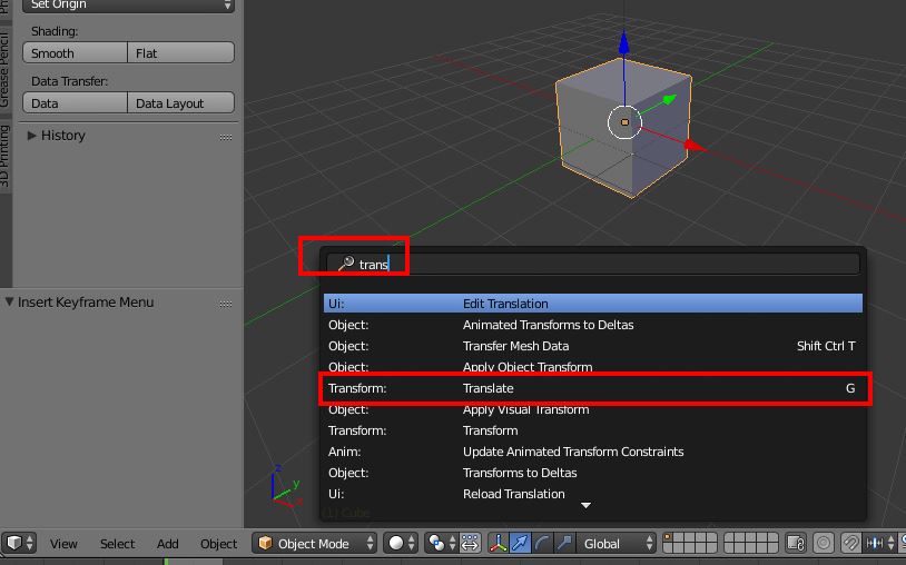 shortcut Please tell most common short cuts keys of the blender