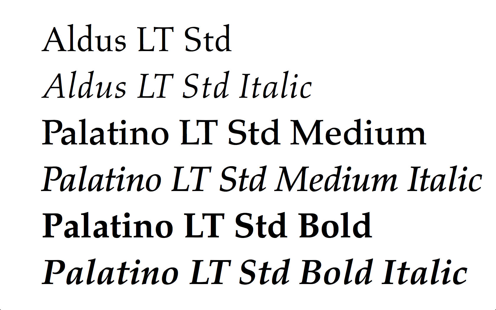 How do I use Palatino Medium font? TeX LaTeX Stack Exchange