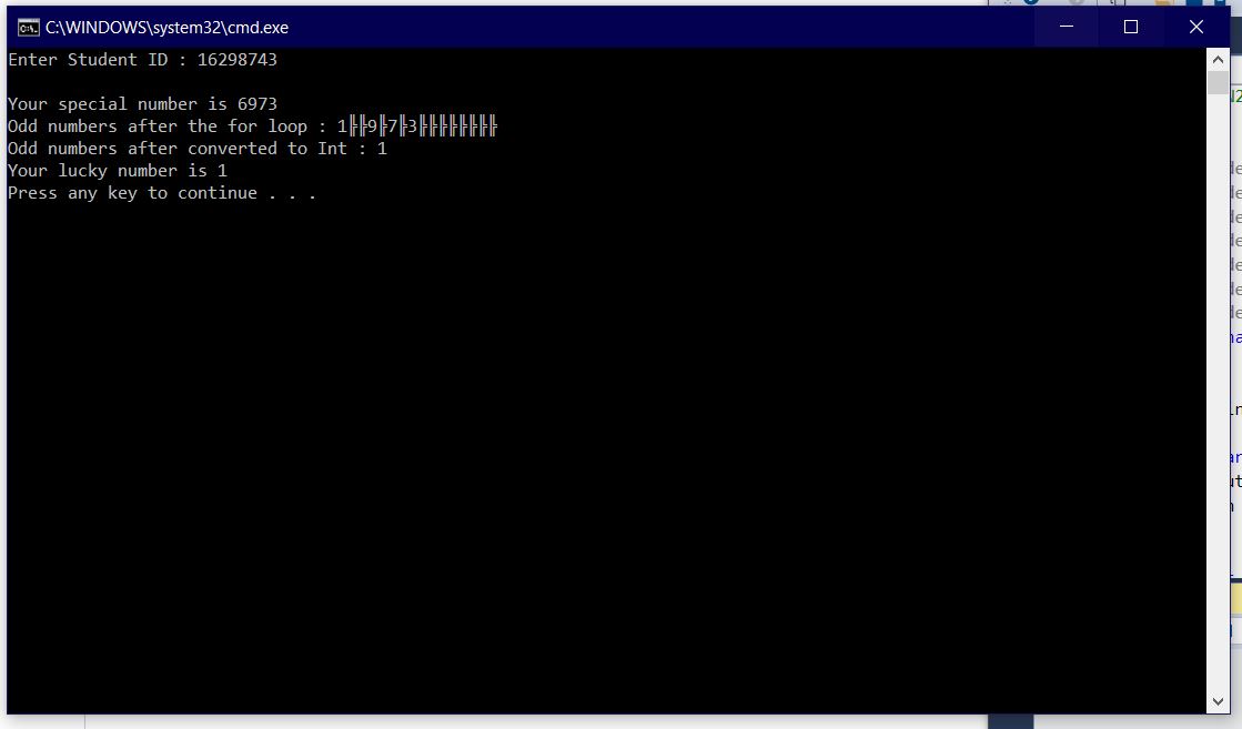 C++ /// How do i append a value to an int variable with for and if loop Stack Overflow