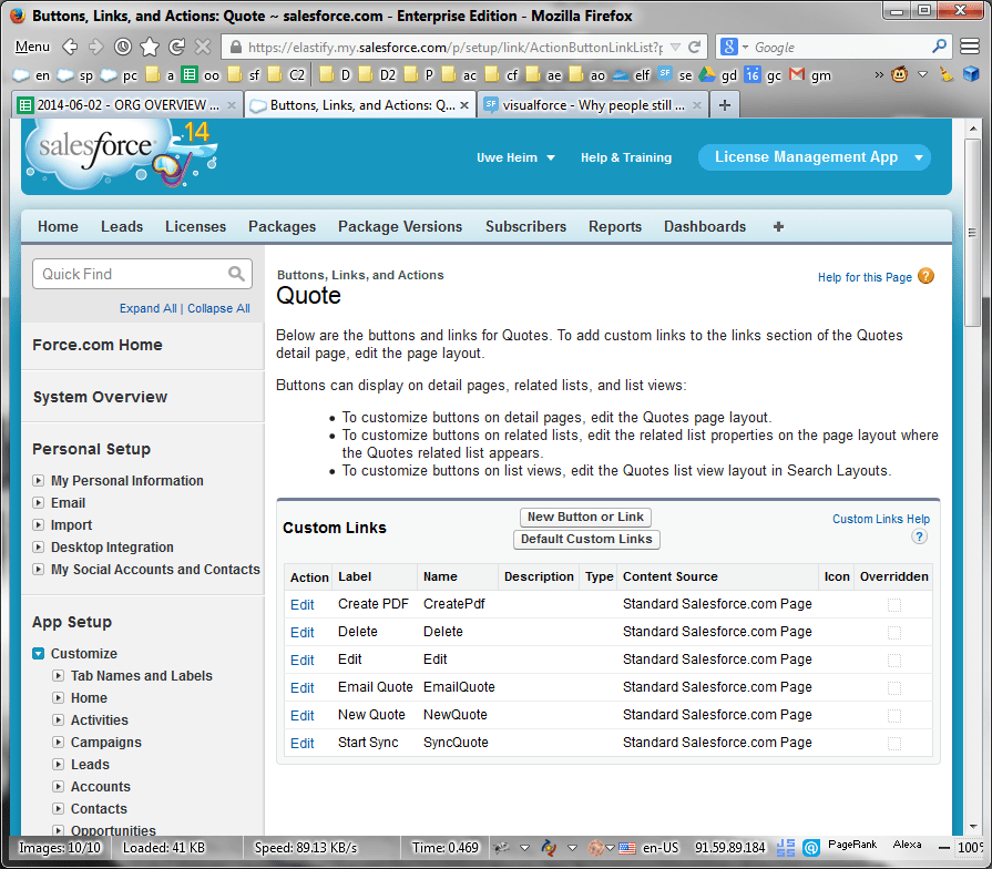 visualforce Why do we still need to hack the Sidebar? Usecases