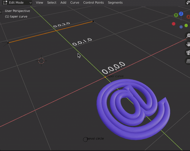 2.8 Curve bevel and taper scaling issues Blender Stack Exchange