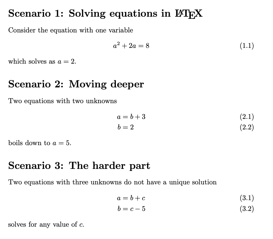 sectioning Hide section number but keep equation numbering by section