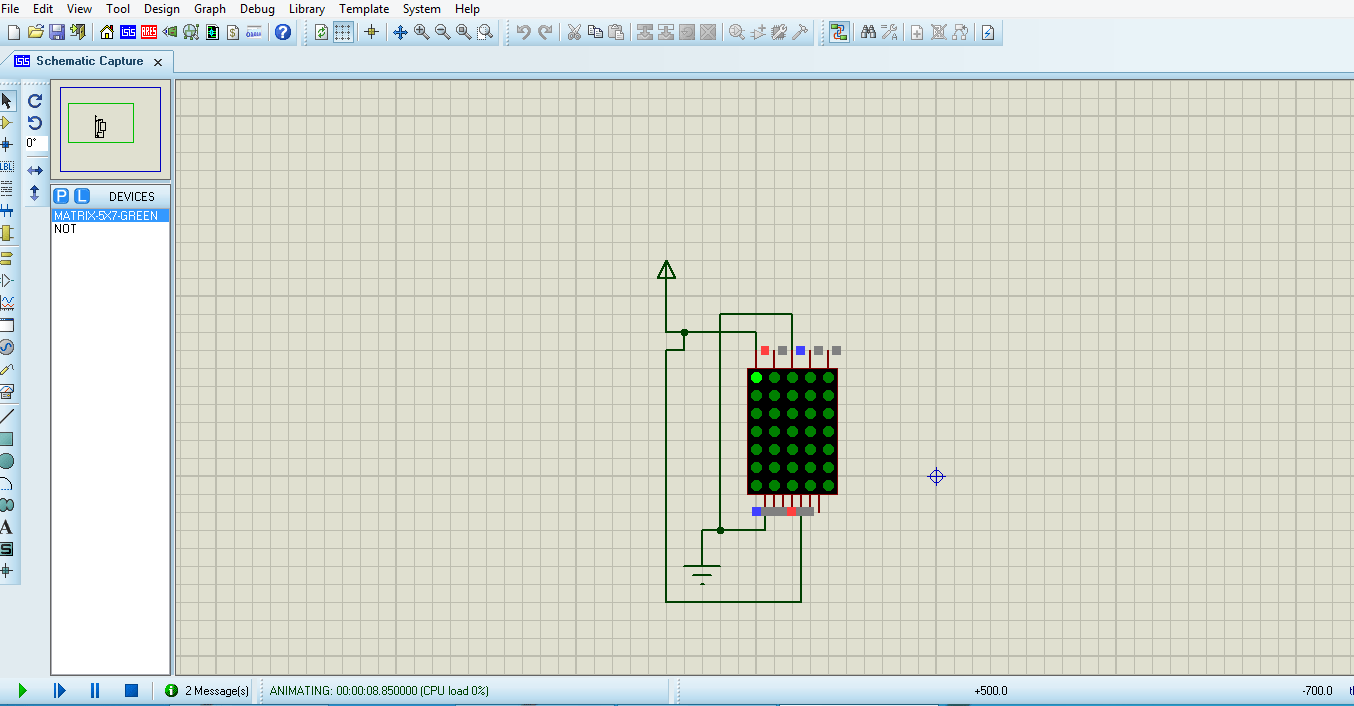 How to Swap Cathode with Anode in LED MATRIX 5X7 In proteus Valuable