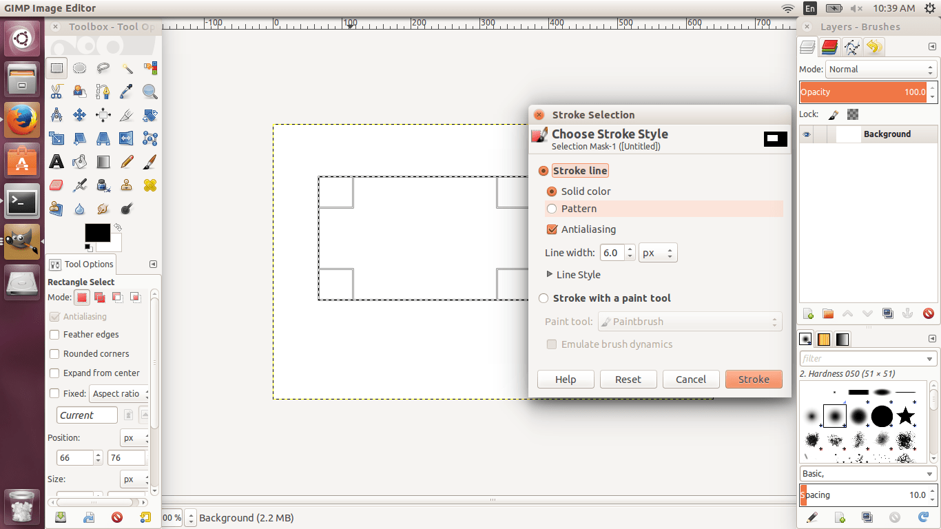 Images Of Gimp Draw Line Around Selection