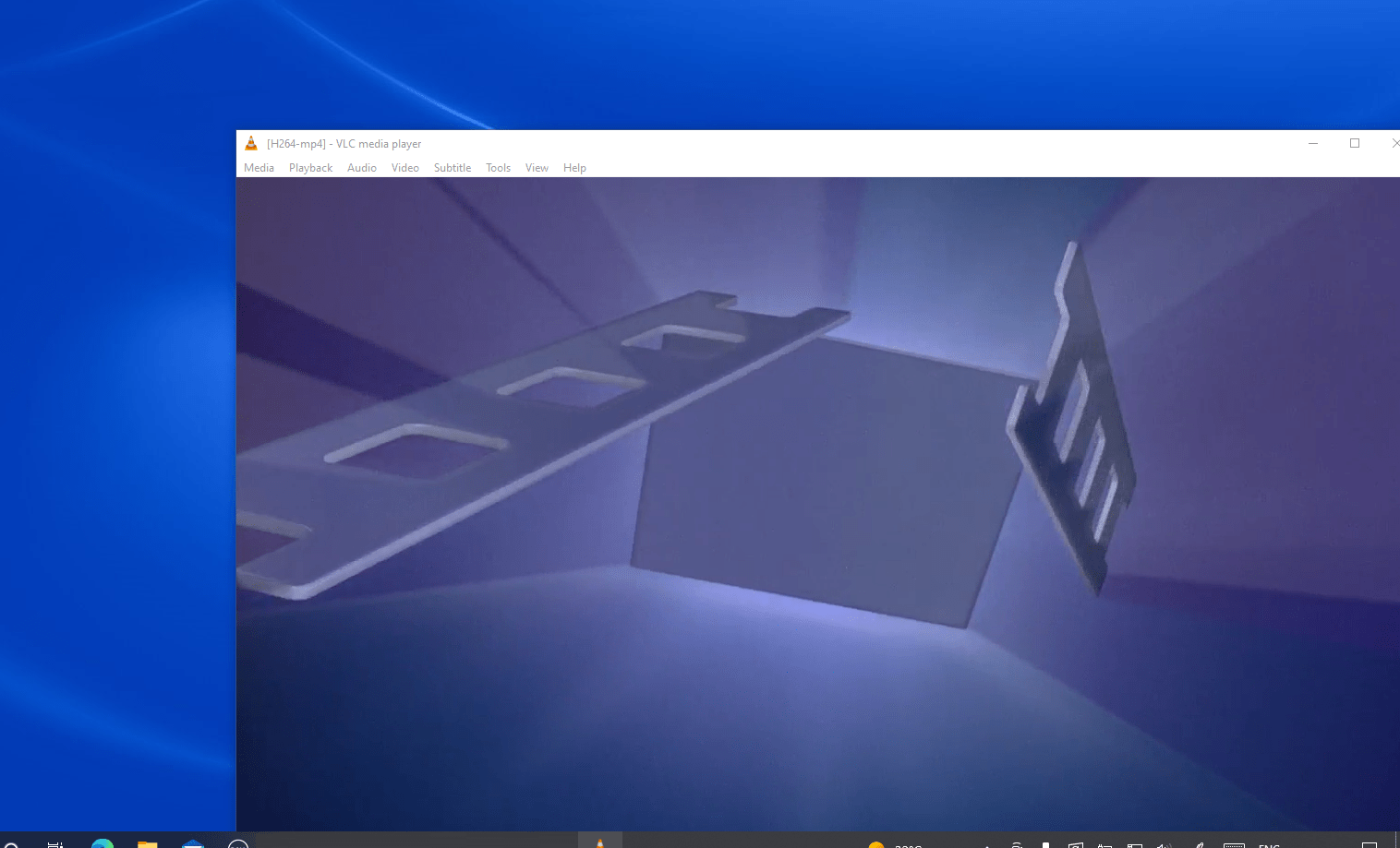 windows How to make VLC always appear centered as opposed to bottom right for large videos