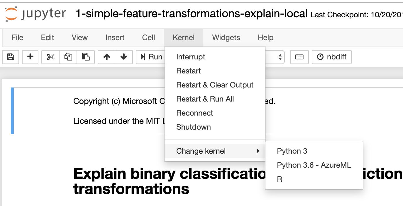 python Change Interpreter in Jupyter notebook Stack Overflow