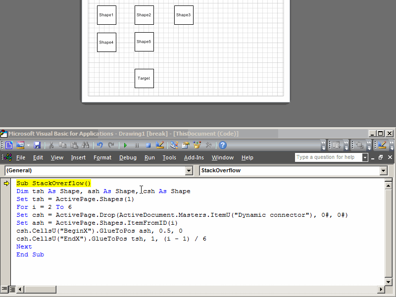 Powershell script automation Visio How to randomly more