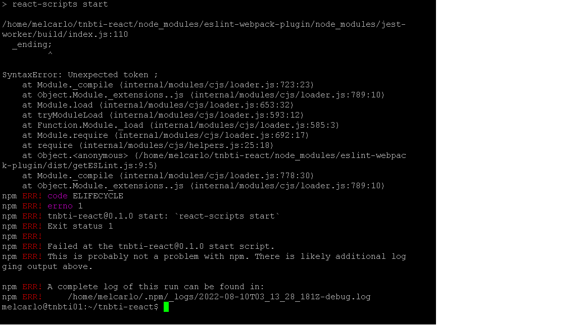 Fixing Npm Start Not Working Troubleshooting Guide