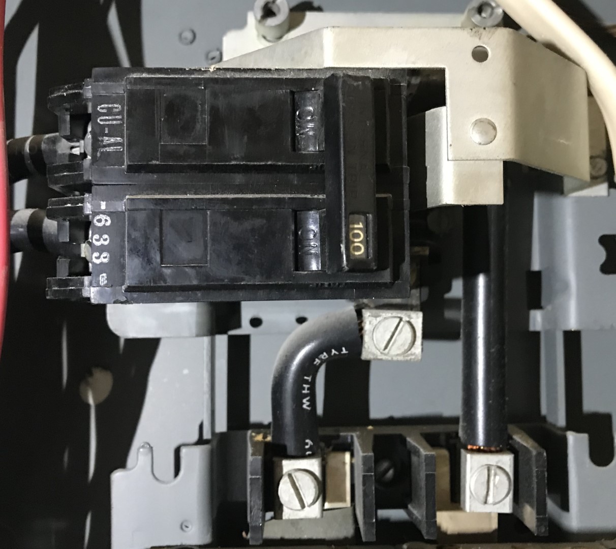 Can I replace a 100A meter panel with a 200A meter panel **before