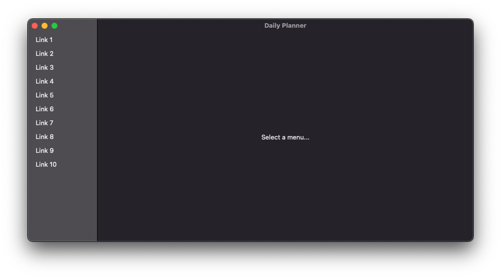 swift Sidebar Menu for macOS in SwiftUI Stack Overflow