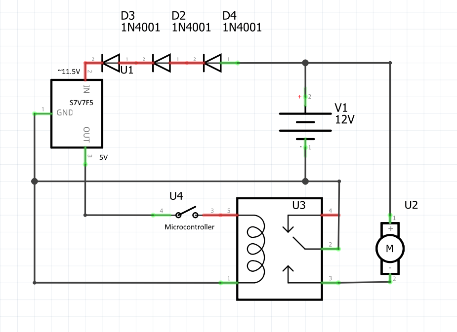 Why did starting a motor burn out my power regulator? Electrical
