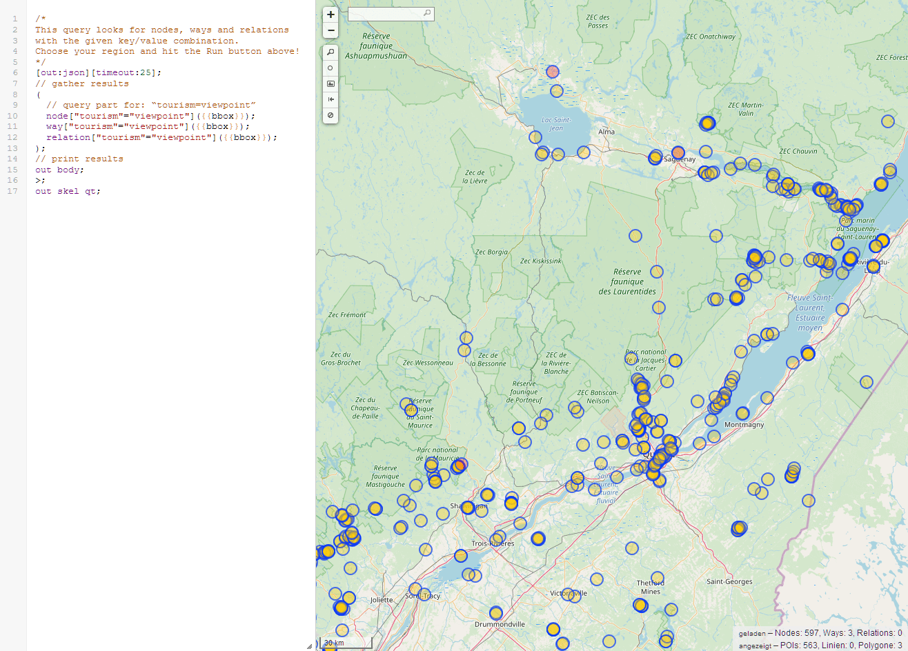 What lookouts or peaks in Charlevoix can I access by rental car?