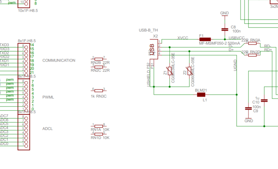 What are these stray resistors on the Arduino Mega schematic? Arduino Stack Exchange