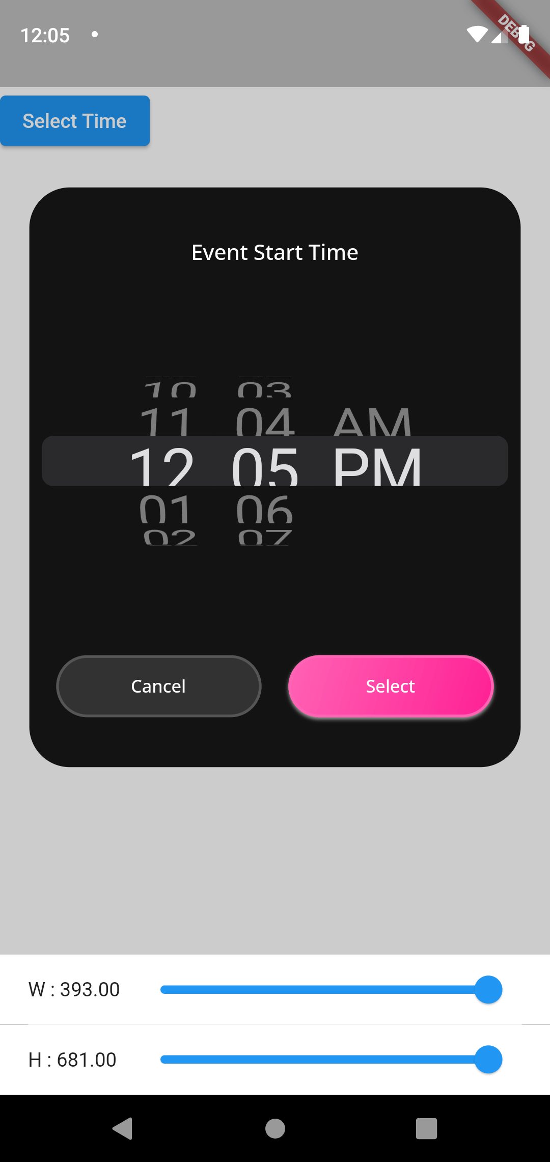 How add spacing between each line of Cupertino Date Picker Flutter Flux