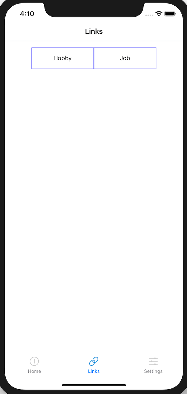 react native expo how to make nested tab Stack Overflow