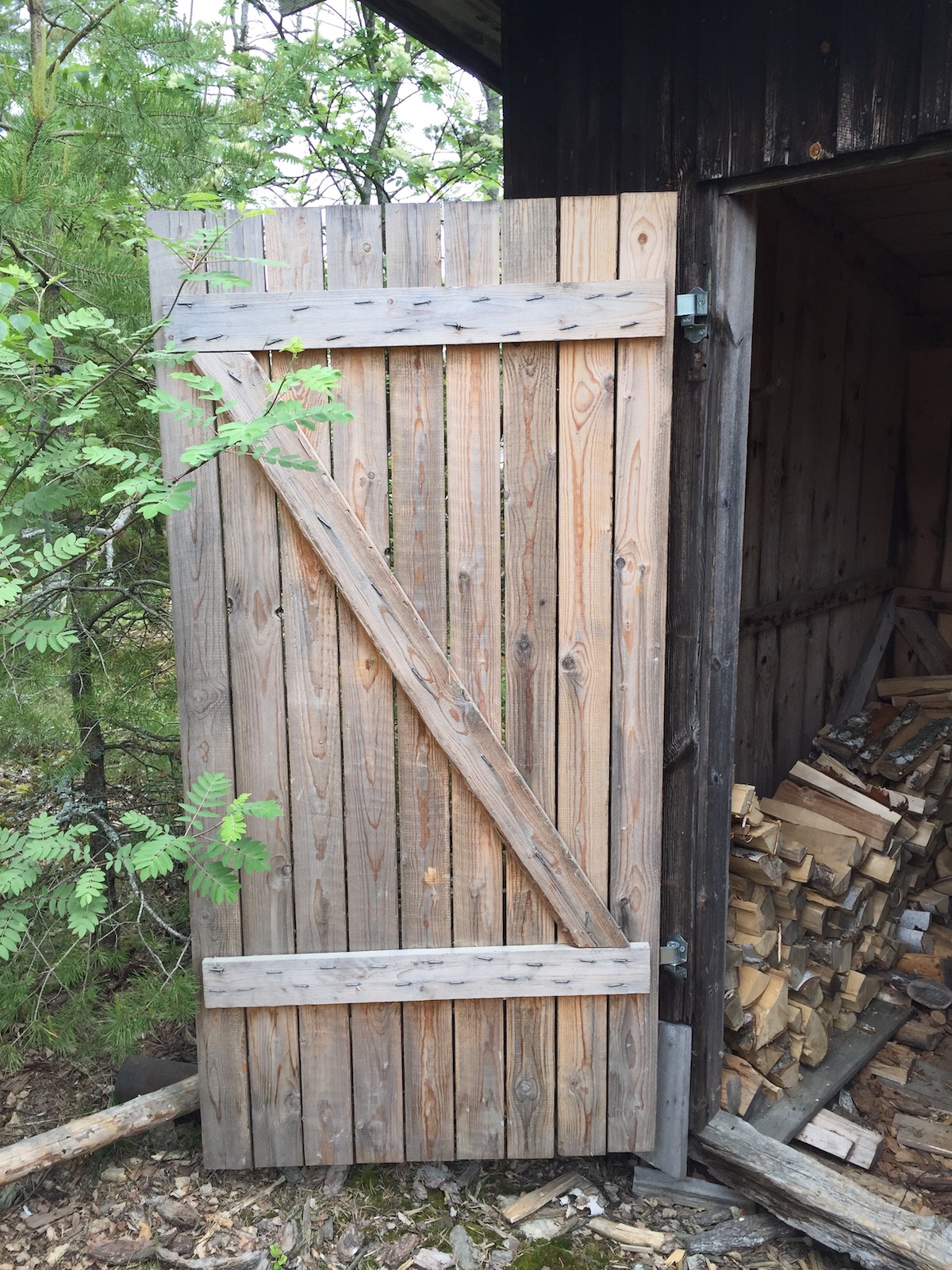 woodworking Why does my shed door expand/shrink? Home Improvement